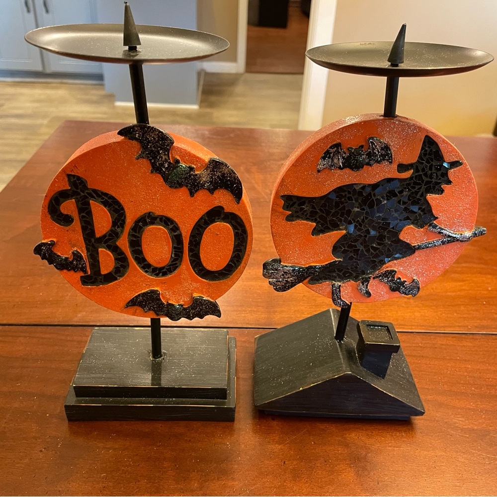 Vintage 🎃Halloween🎃 Candlesticks